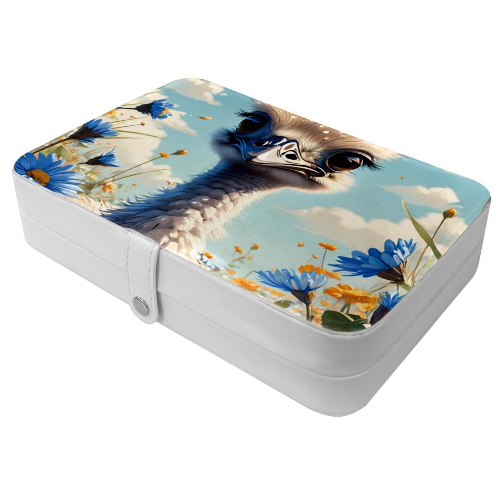 Support de rangement bijoux compact et boîte de voyage pour bagues et bracelets