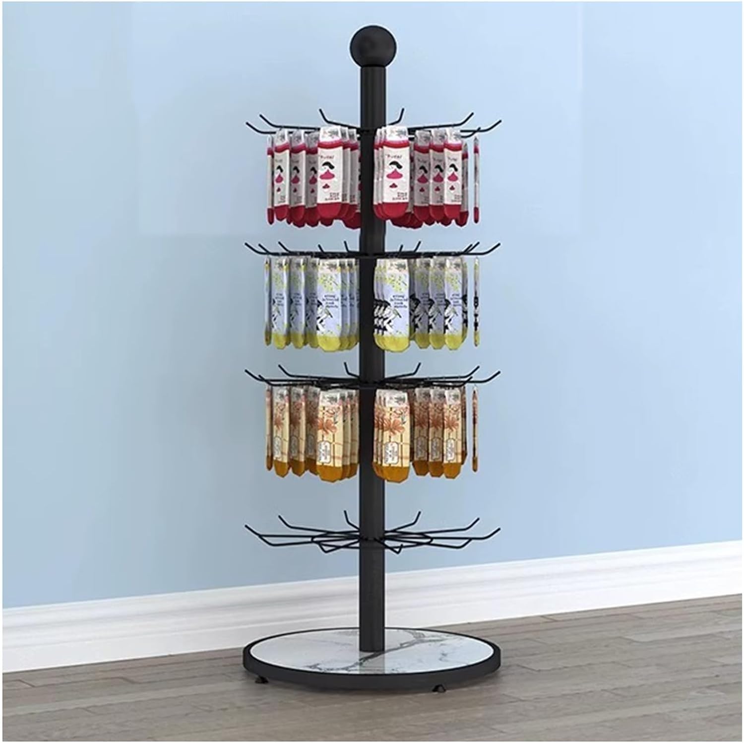 Amazon.co.jp: ディスプレイラック、多層アイアンソックスディスプレイ