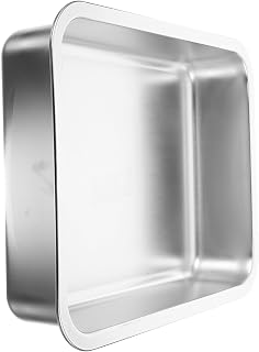 Stainless Steel Cat Litter Box Open Style Spacious Kitten Litter Container Easy to Clean Practical Design for Clean Home