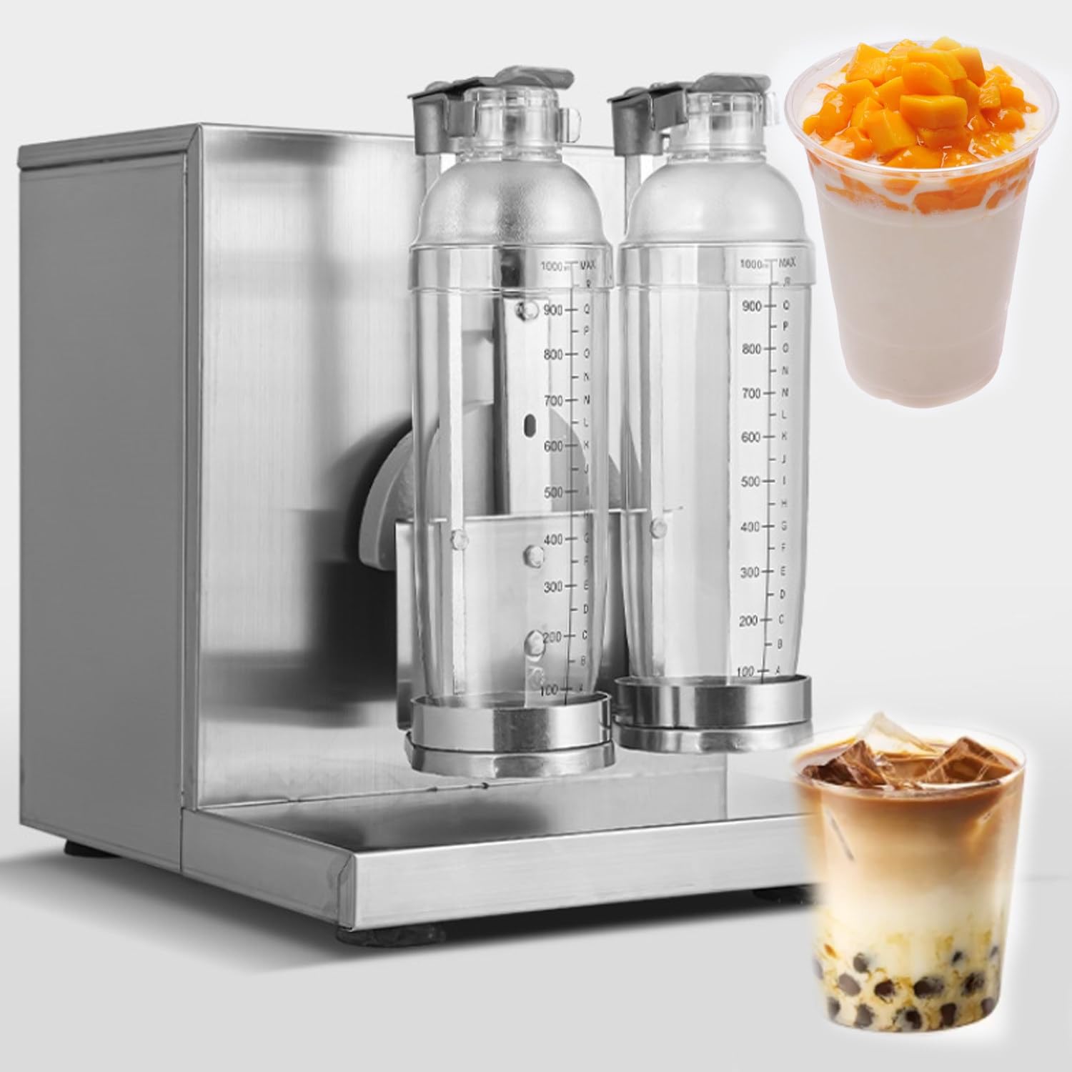 ZenHailure Milk Tea Shaker,120w Copper Motor,0–120s Adjustable Timer