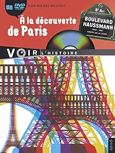 Book's Cover of A la découverte de Paris (+1DVD)