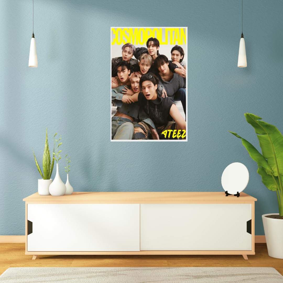ATEEZ | K Pop Posters for Wall | Idol Group | 400 GSM | Gloss