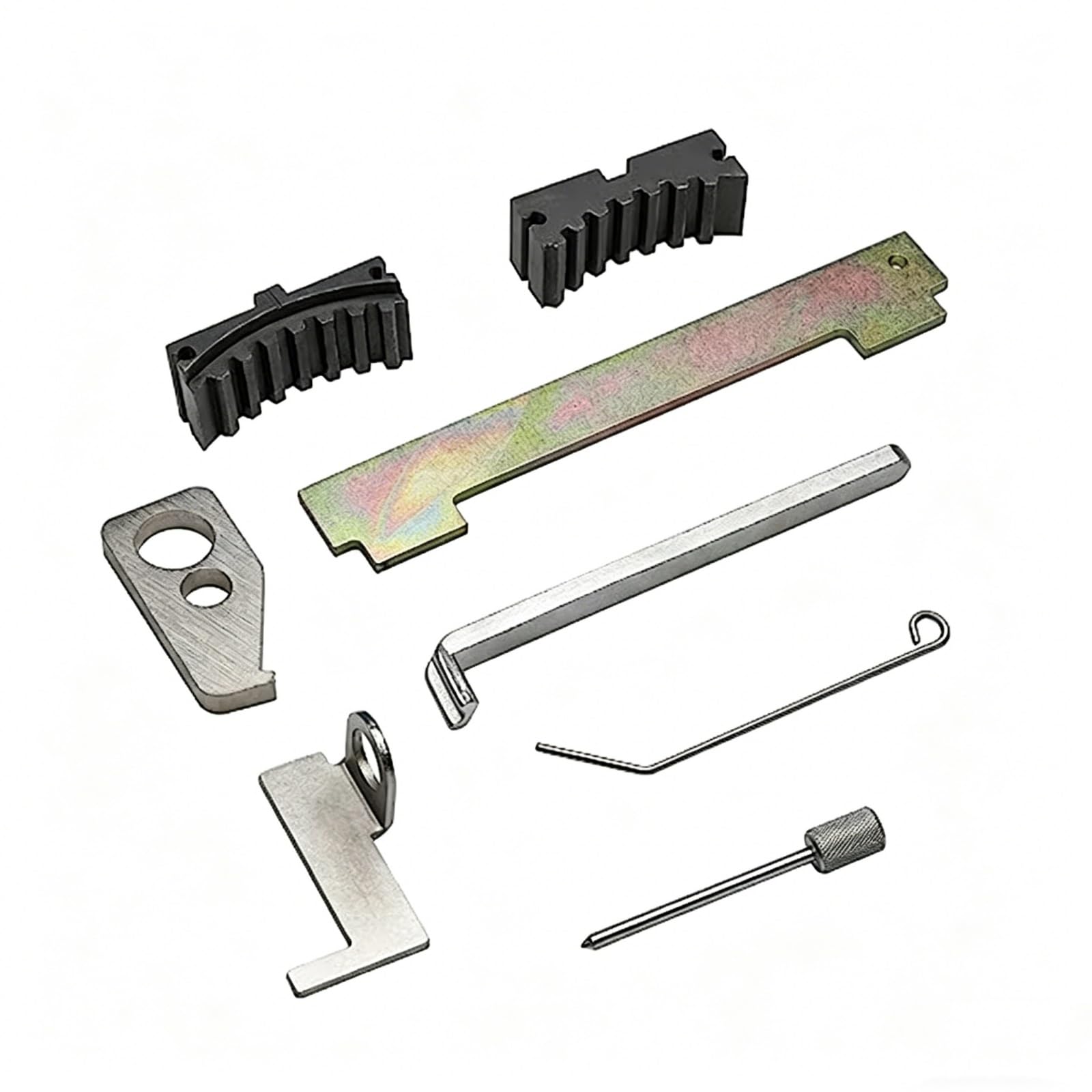 Kit Calado Distribucion Compatible con Chevrolet para Aveo 2009-2011 para Cruze 2009-2012 Herramienta Sincronización Motor Coche Alineación Tensora Árbol Levas(7pc)