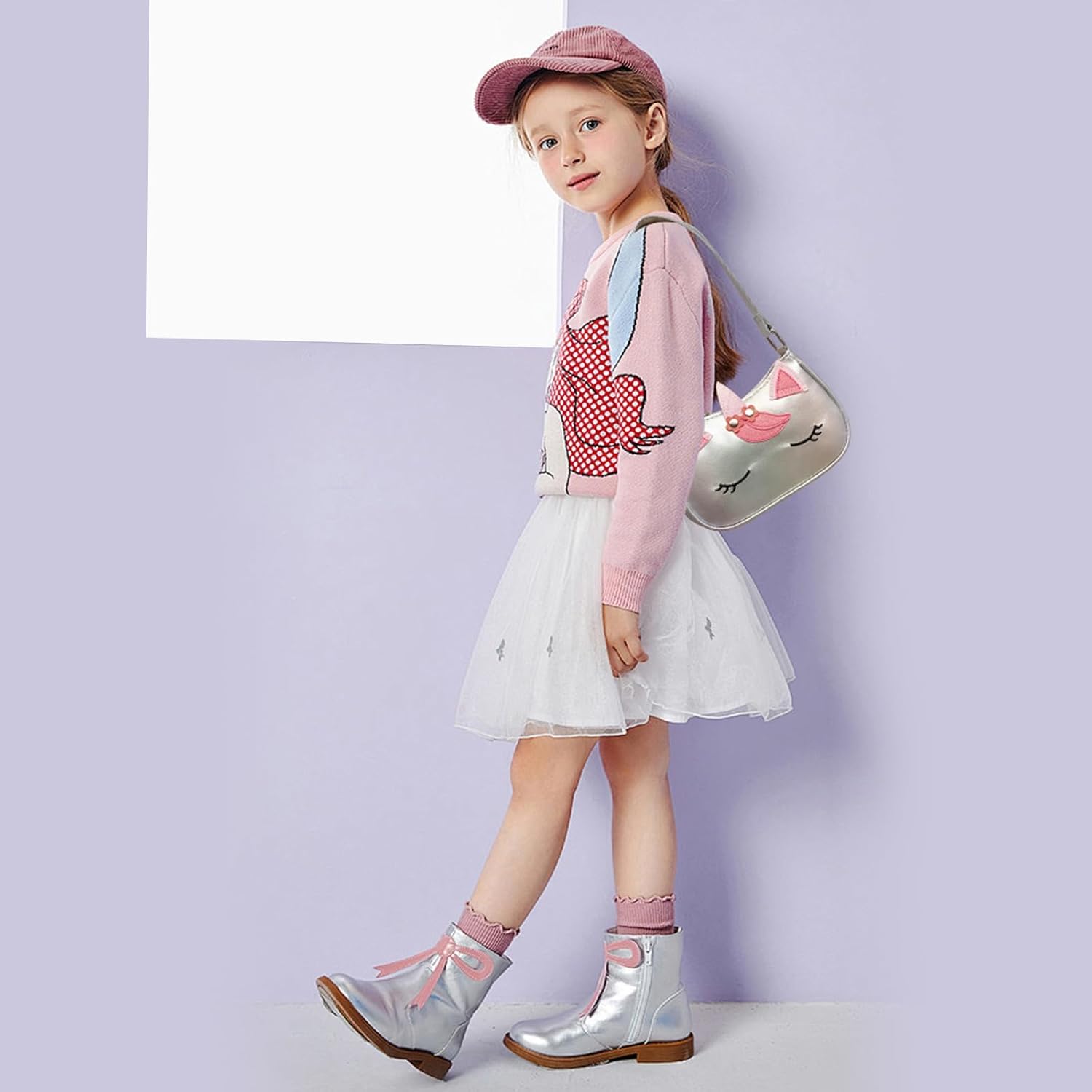 Toddler Purses Little Girls Purse Kids Handbag Shoulder Bag Birthday Gift for 2 3 4 5 6 7 8 Year Old Girl - Image 3