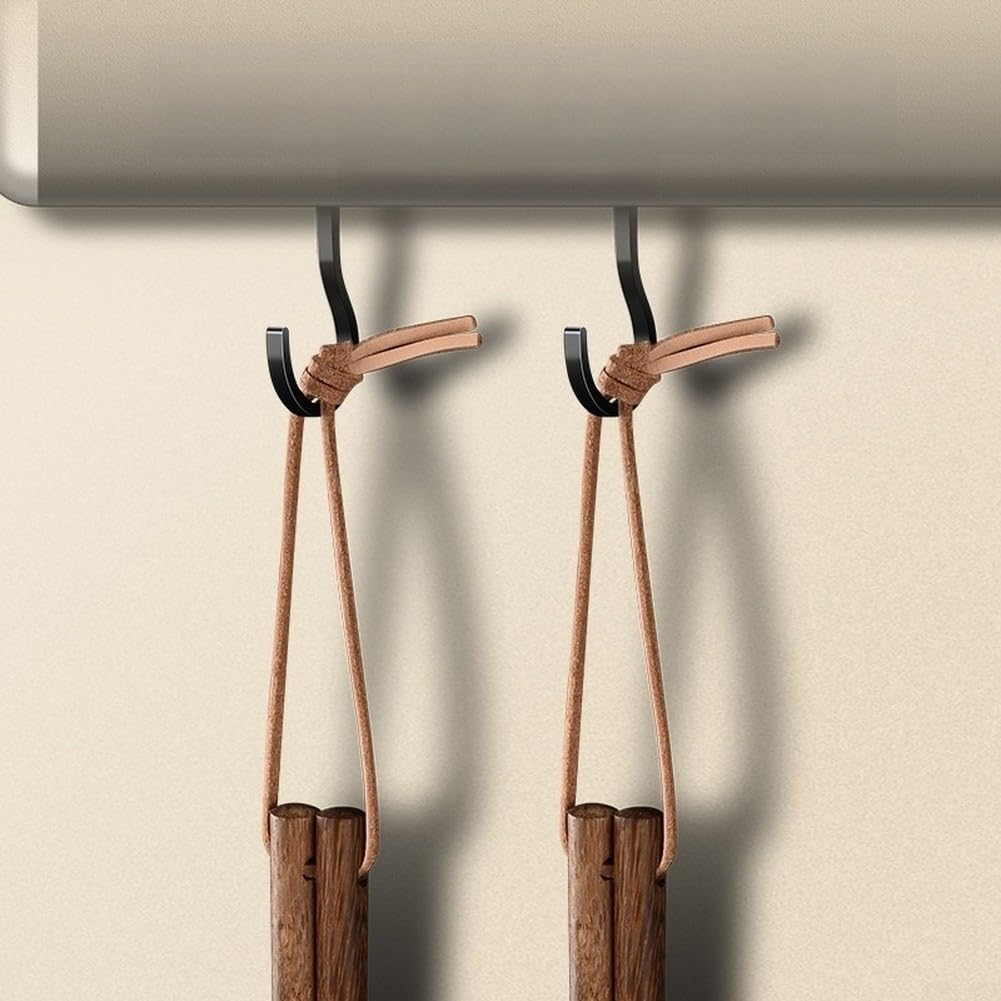Bacchette da cucina extra lunghe 40 cm in acciaio inox con manico in legno per friggere pentole calde punte antiscivolo strumento da cucina marrone