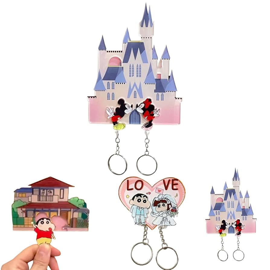 Amazon.co.jp: クレヨンしんちゃん カップルキーホルダー 冷蔵庫