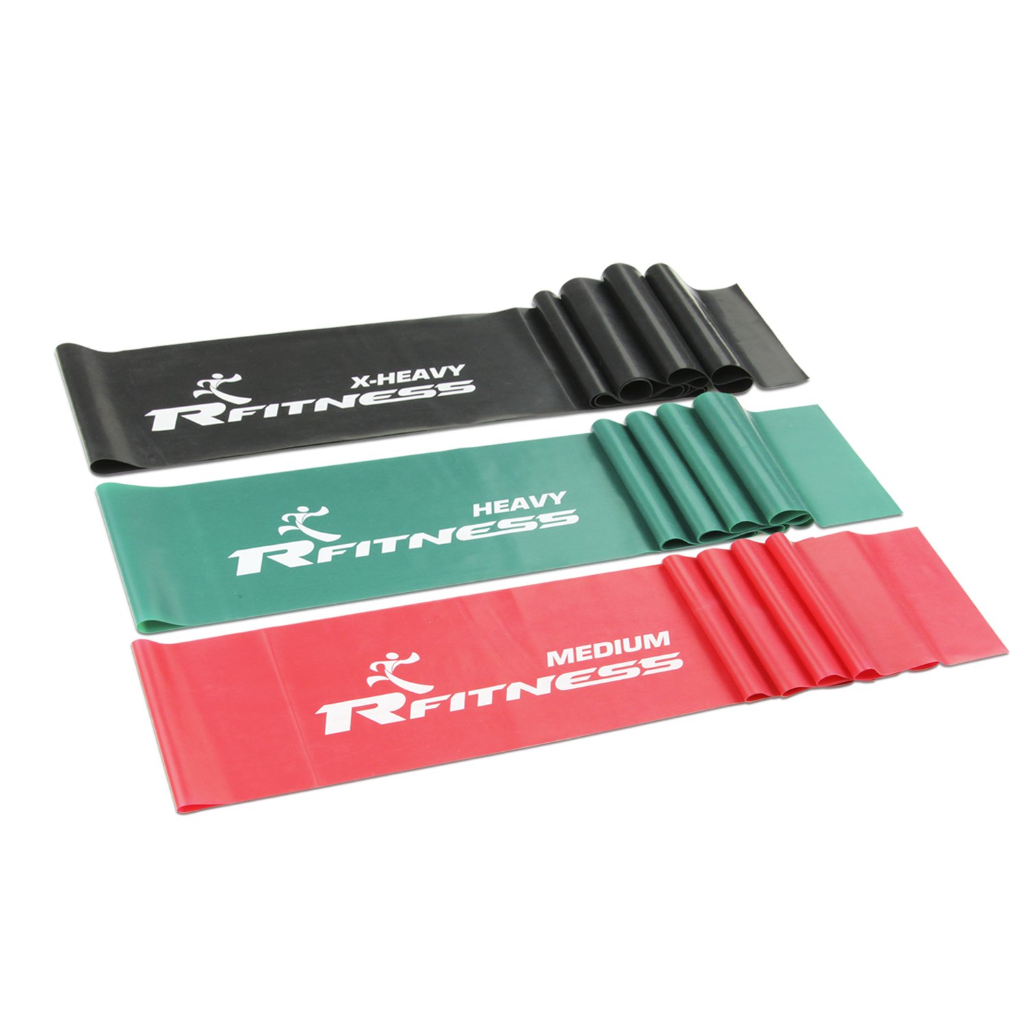 Furinno Rfitness Professional Flat Stretch Exercise Band 3-pc Set, RF1502 – 3
