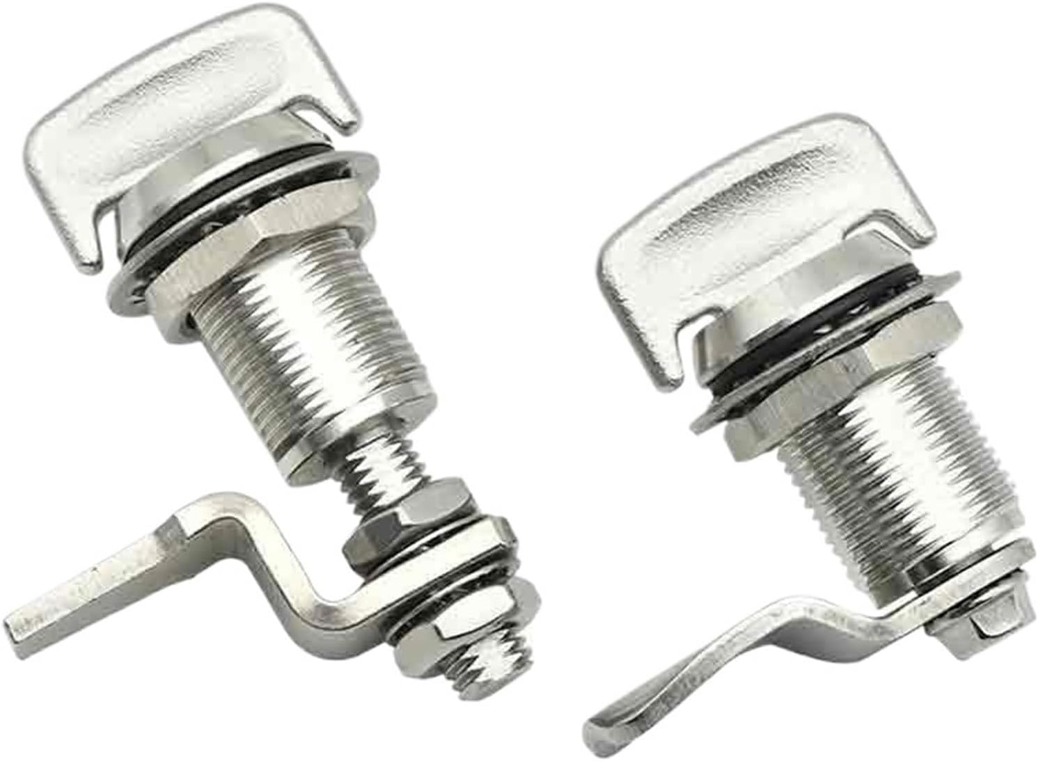 304 Stainless Steel Handle Lock Rotary Lock Compression Lock Handle Type Tension Compression Lock 1Pcs(XK243-7-304)