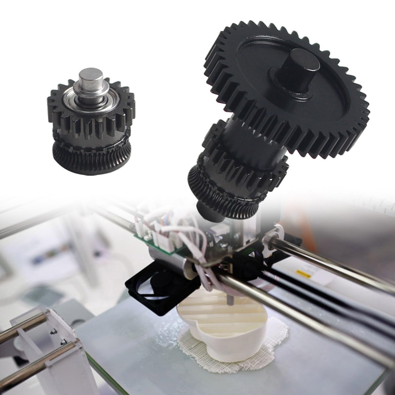 Ingranaggi per estrusore Stampa 3D per Stampante 3D L ' Acciaio temprato con Rivestimento migliora Le Prestazioni degli Ingranaggi estrusione