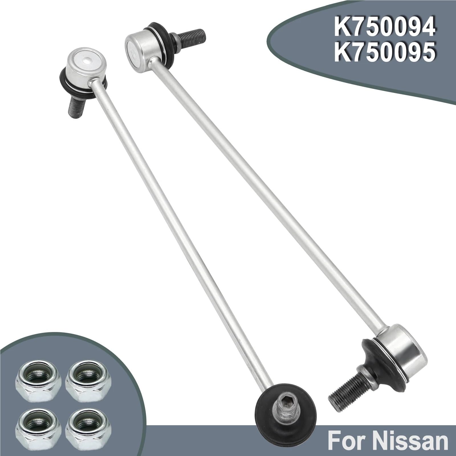 Przedni stabilizator łączniki drążka stabilizatora para pasuje do Nissan Qashqai Altima Maxima Murano Rogue Infiniti Car Front Stabilizer Sway Bar