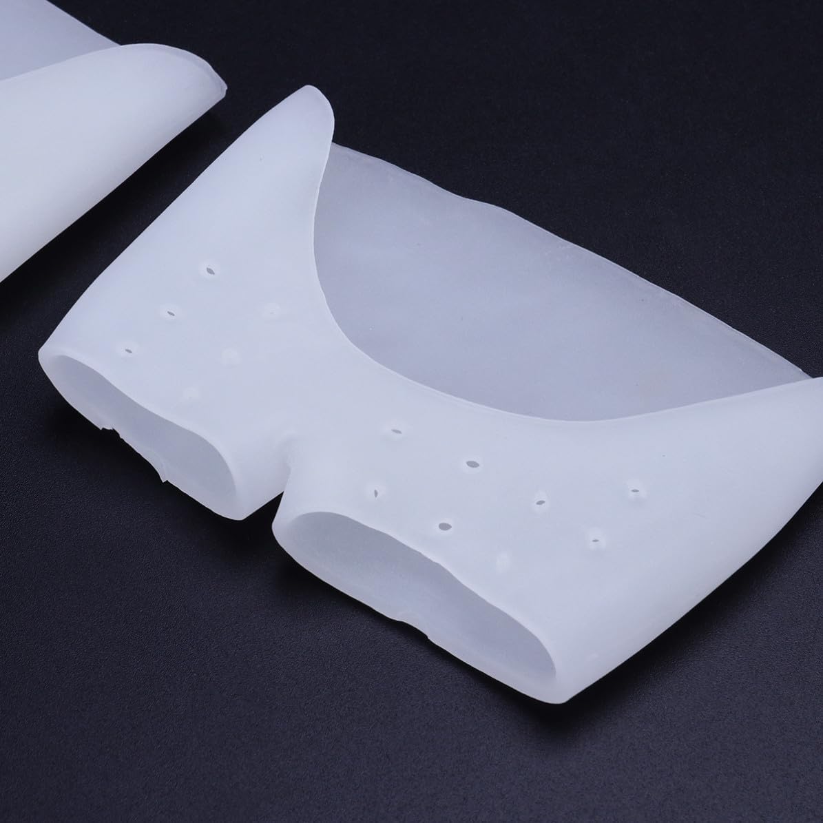 Silicone Metatarsal Pads Cushions White Pair for Men Women