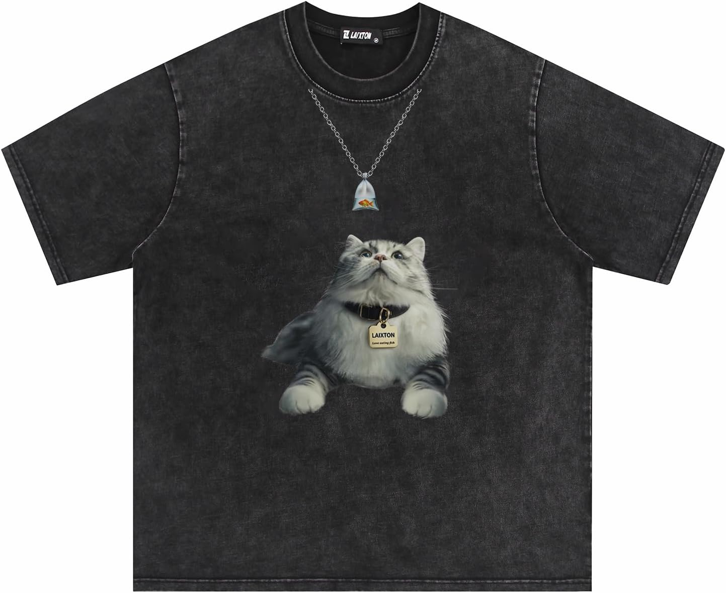 Men's Graphic Tees Shirt Unisex Short Sleeve Cotton Vintage Oversized Shirts Loose ...