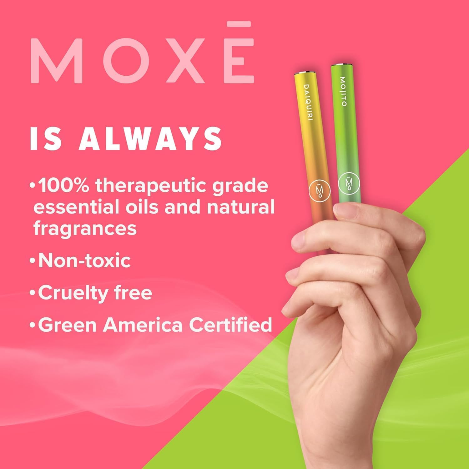 MOXE Natural Smokeless Inhaler New Scents 5 PK, Non-Electric Craving Relief image 4