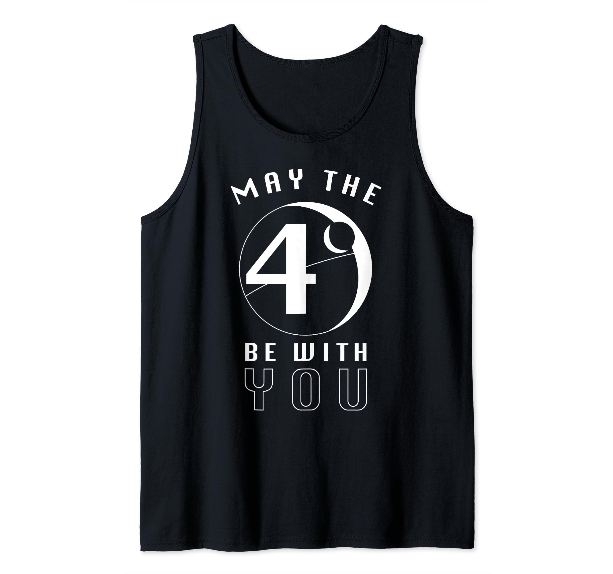 Star Wars Death Star May The 4th Be With You Tank Top, Black
