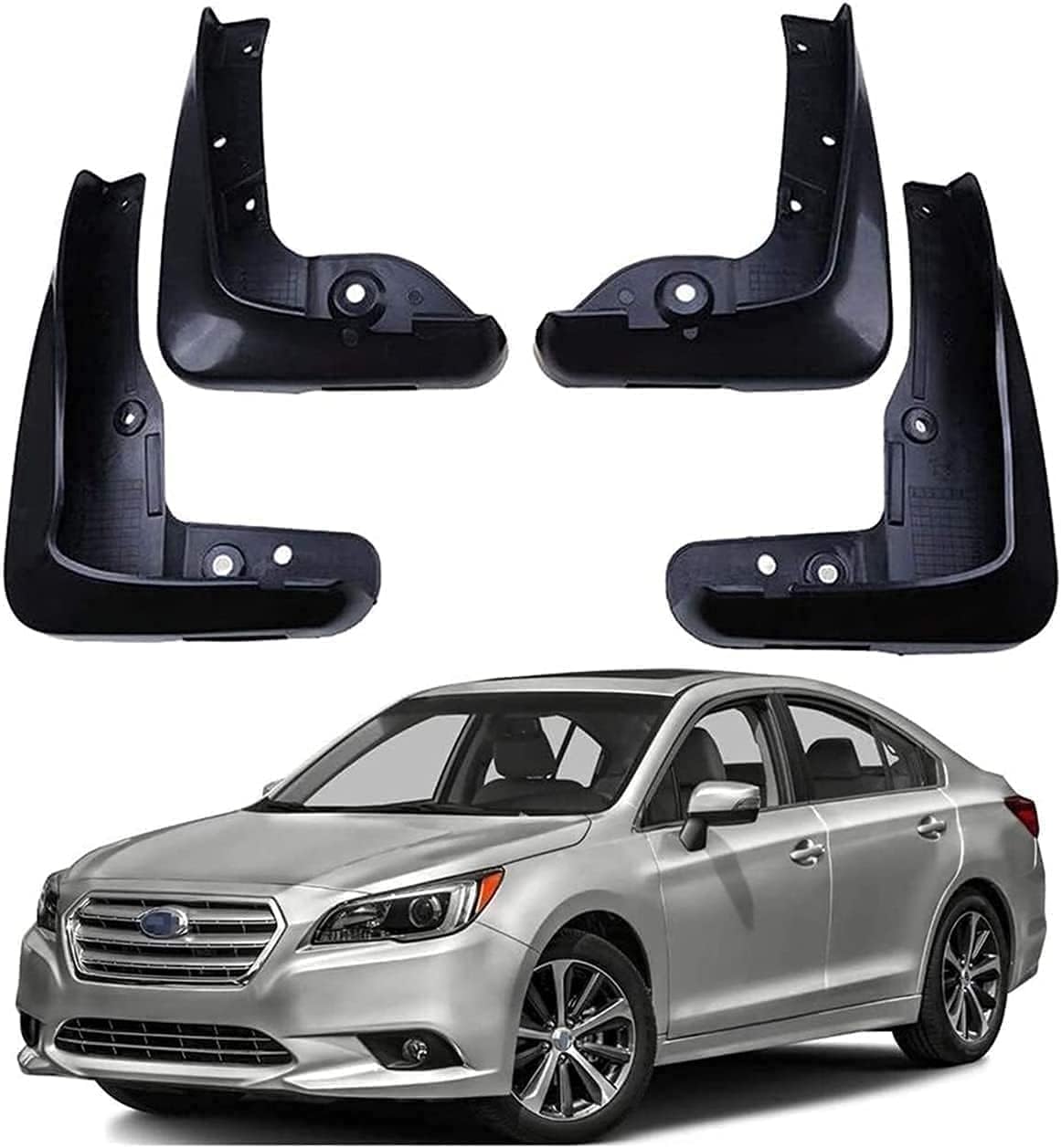 ZanLIn Car mudguard suitable for Subaru Legacy 2015-2018 2016 2017, Mud Flaps Splash Guards Replacement Decorative Mudguard Wheel Baffle Protection