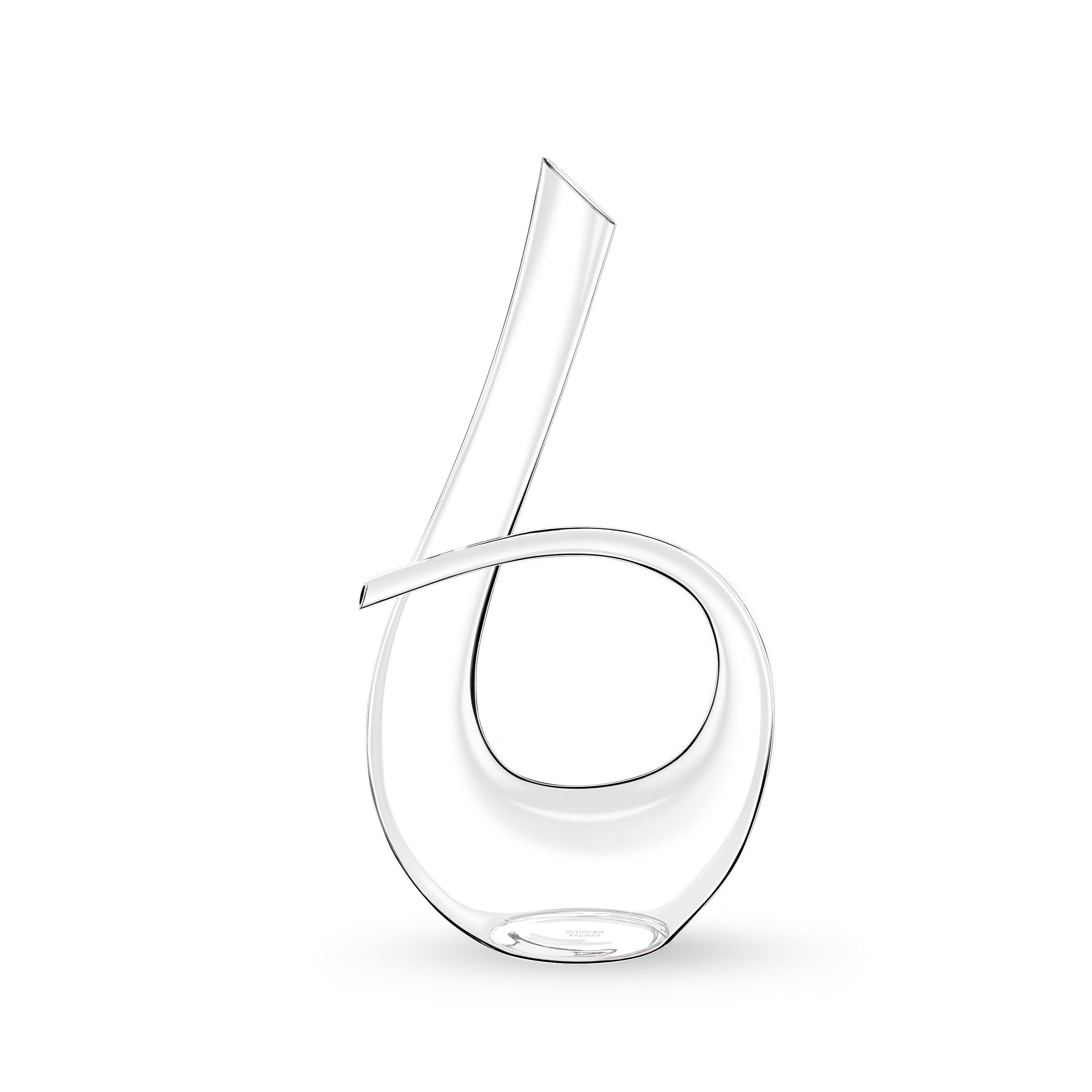 Wilmax Rotwein-Dekanter | 1000 ml | Wein-Karaffe aus Glas | Wein-dekantierer | Weinkaraffe | Dekantierkaraffe | Weindekantierer | Glaskaraffe | Weißweingläser |