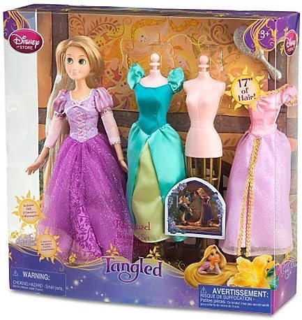 Amazon.com: Disney Tangled Rapunzel Boutique Set - 7-Pc. : Toys & Games