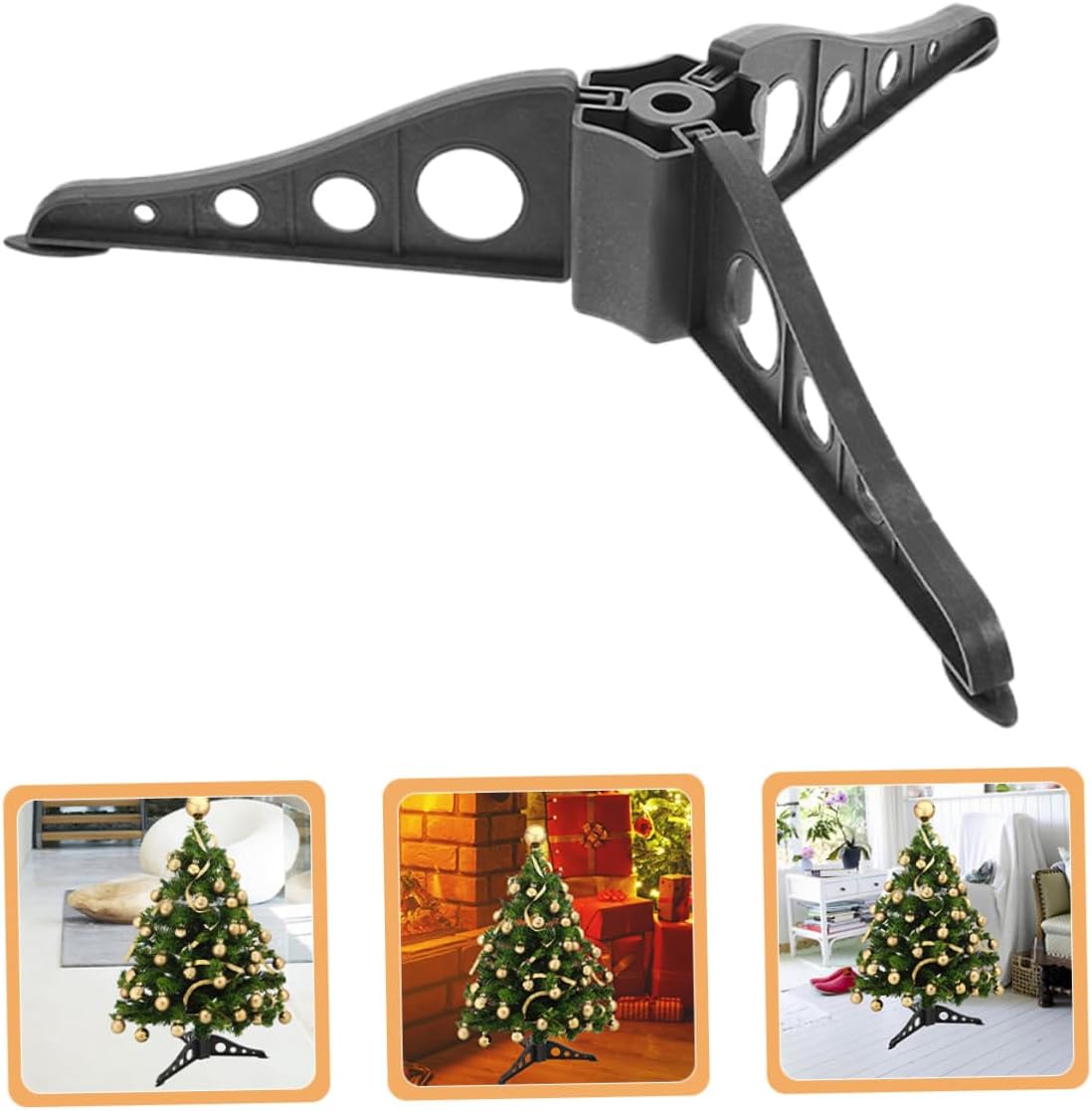 15pcs Christmas Tree Stand Support Base for Holiday Decorations Easy Installation Material for Festive Tabletop Displays