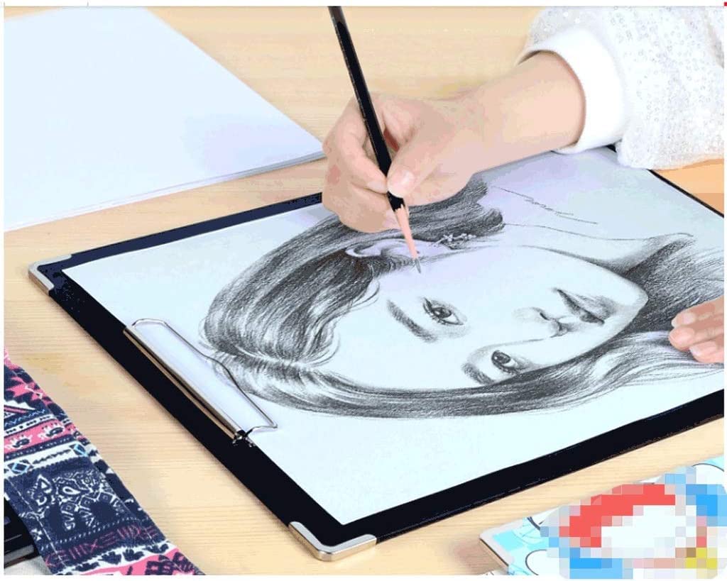 Tablero de garabatos Tablero de Escritura para niños y Adultos, Tablero de Dibujo para bocetos, Tablero de Dibujo portátil para Exteriores para Estudiantes de Arte, Tablero de garabatos Útil