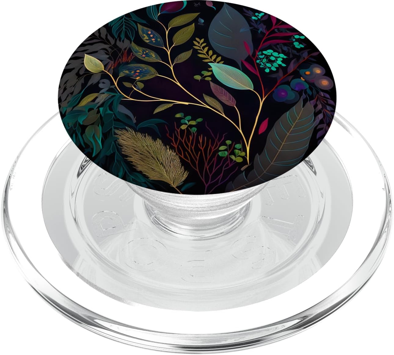 Floral Boho Foliage Flower Flora Nature Vegetation Flowery PopSockets MagSafe PopGrip for iPhone