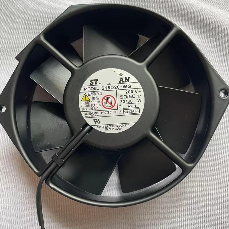 Ventilateur Axial Industriel haute capacité de refroidissement 33W S15D20-WG 200VCA