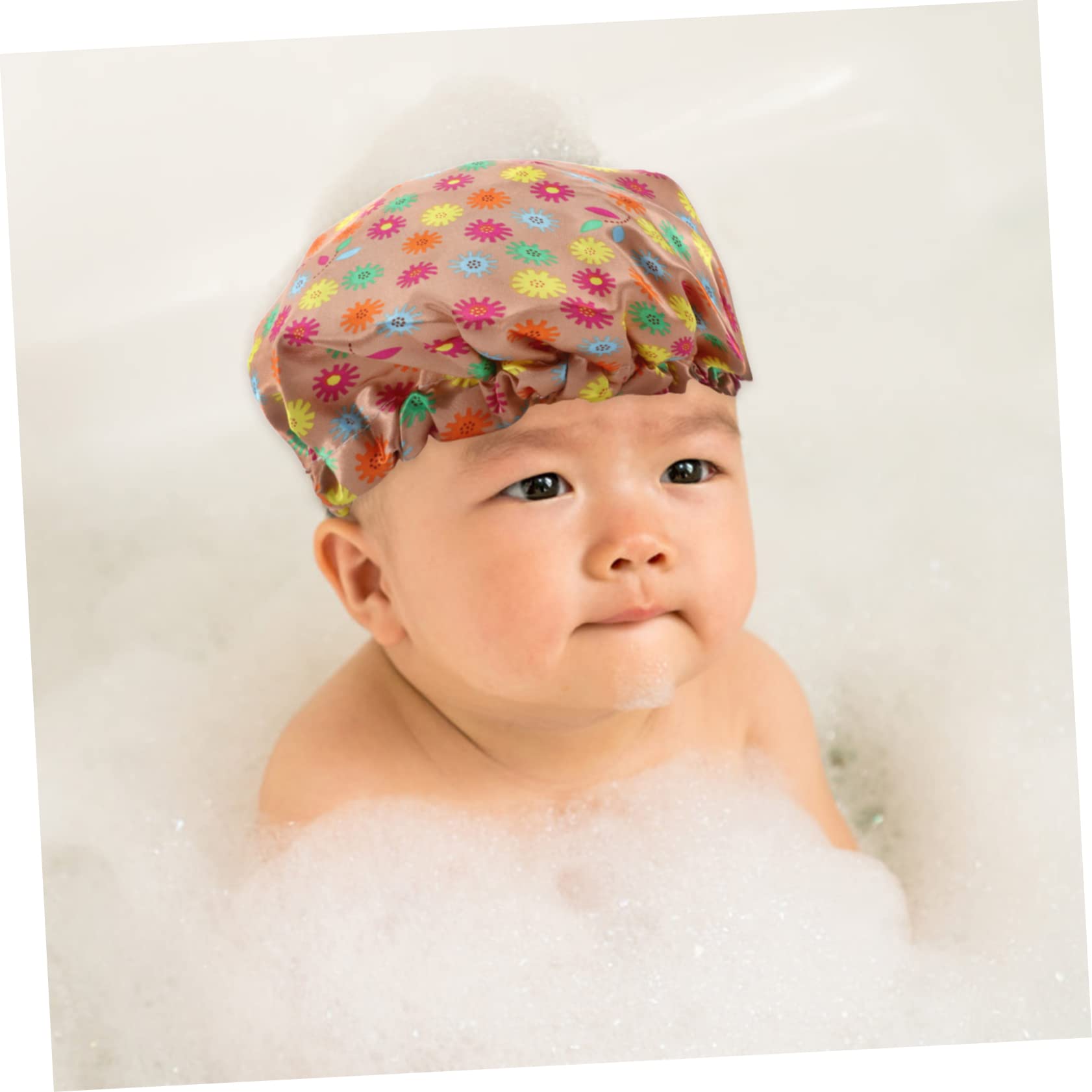 FRCOLOR 2 Sets Verstellbare Duschhaube für Jungen und Mädchen und Erwachsene Robustes Badehauben-design Bequeme Passform für Die Haarpflege Im Badezimmer 5 Stück