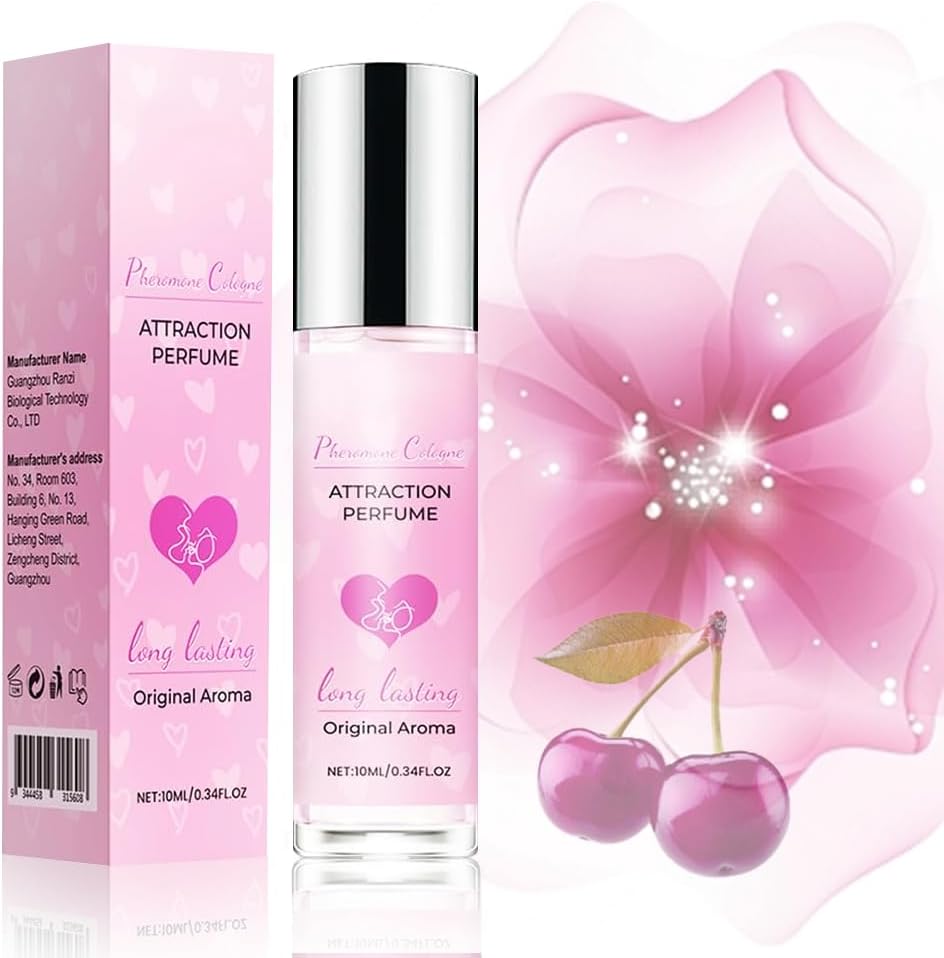 Crazy Is Love Pheromone Perfume Oil,Pheromones Perfumes For Women Long-Lasting Portable Roll On Fragrance,Increases Women'S Charm,Exuding Charming Femininity(0.34fl.oz（new）)