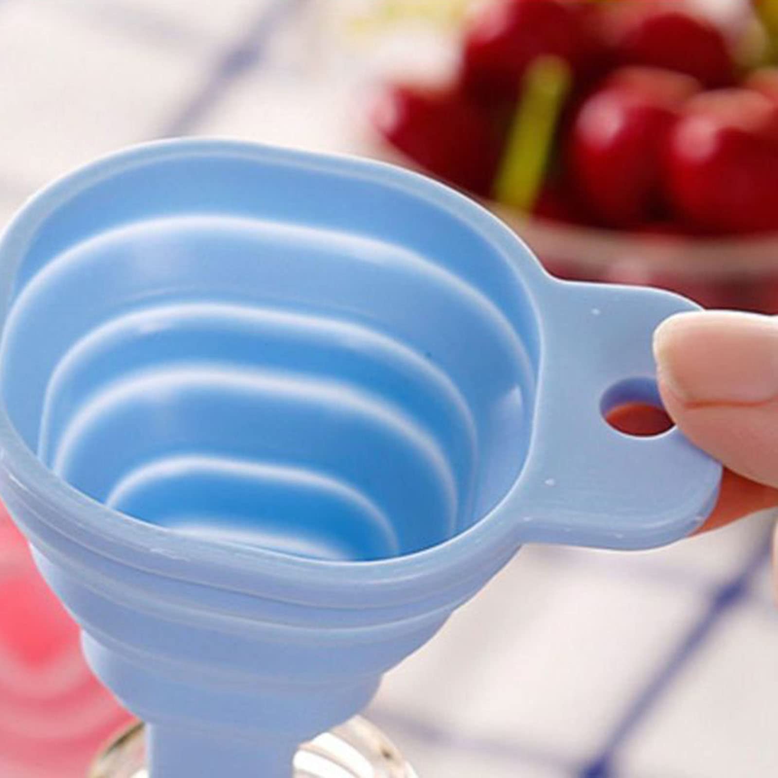 Funnel Set And For Health Hook Hole Easy Storage For Water Bottle Liquid Powder Transfer