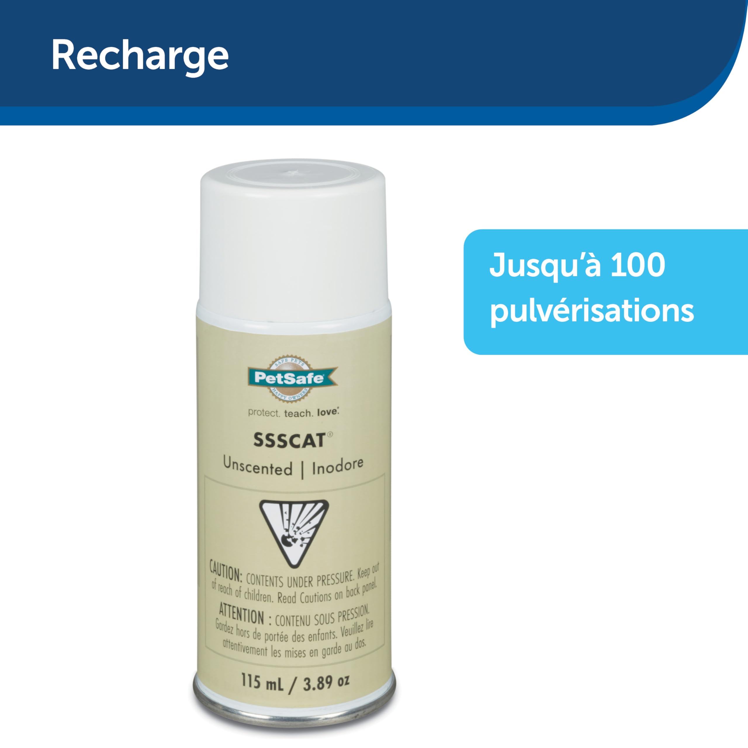 Petsafe Recharge gaz repulsif Chat et Chien