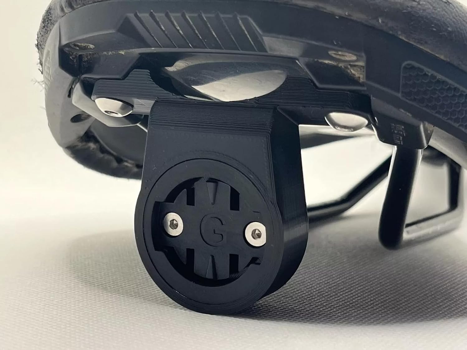 Radar Unit Rear Bike Seat Mount for Specialized Phenom SWAT Saddle with Garmin Varia (NOT 715) - Hidden Compartment for Apple AirTag