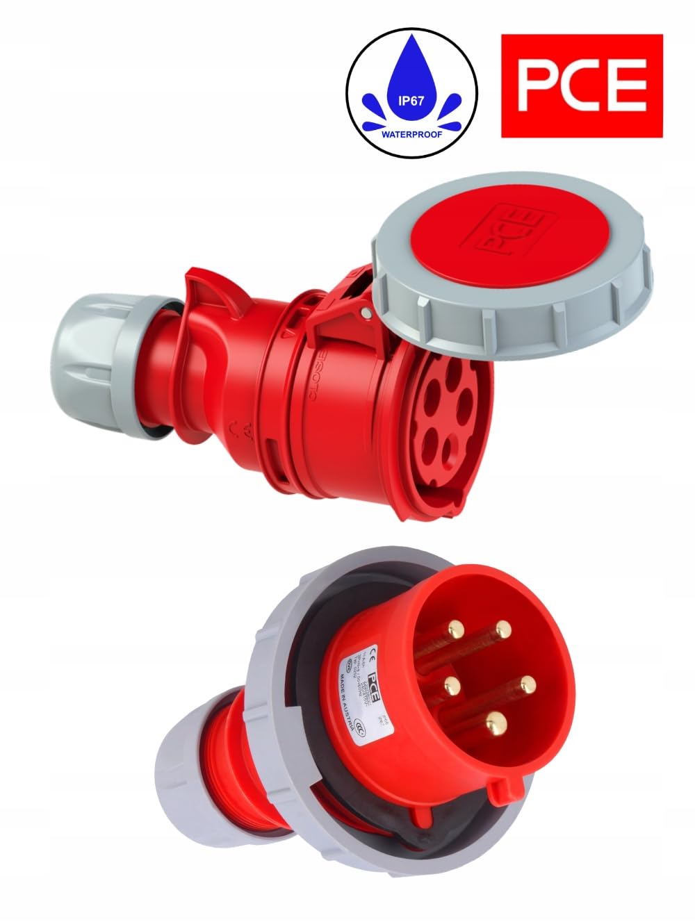 Hilark Cable Tech PRZEDŁUŻACZ SIŁOWY GUMA 50M H07RN-F 5x2,5 IP67 16A