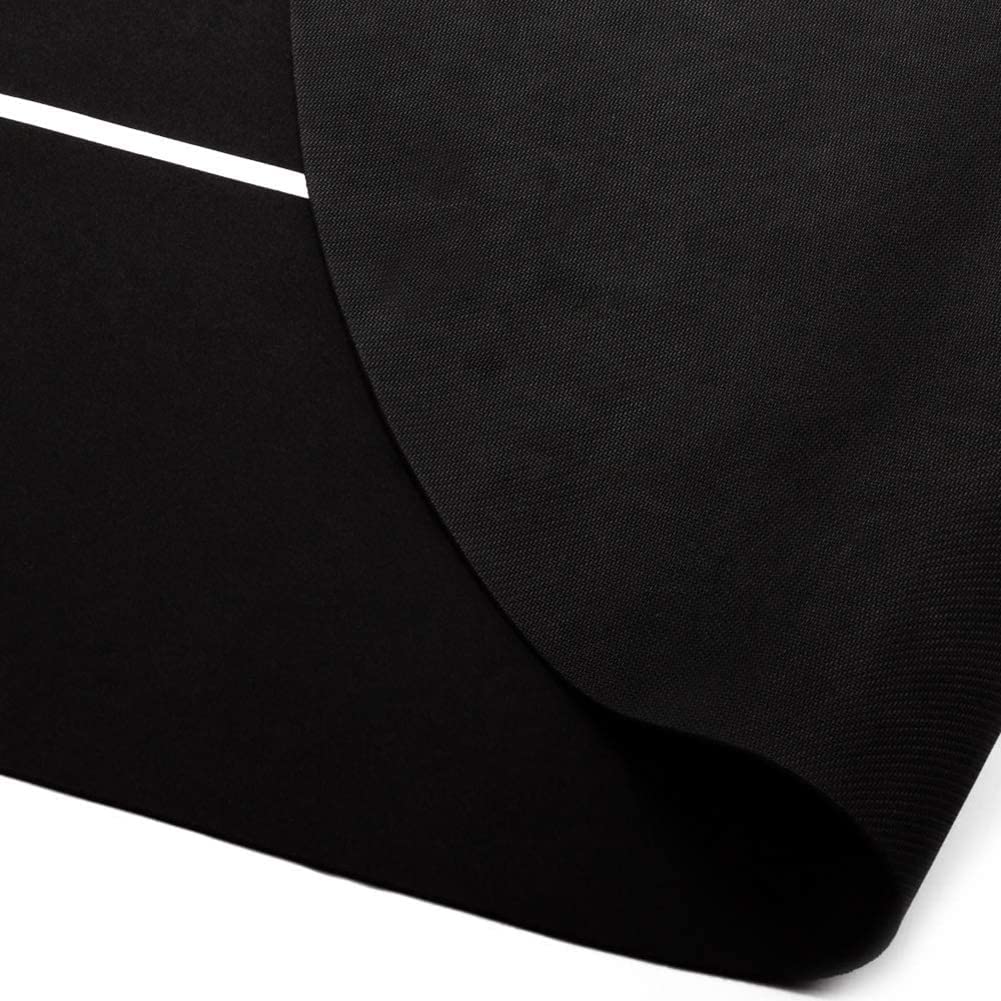 mata do gry w karty, Układ stołu pokerowego, przenośna owalna mata na stół pokerowy z torbą do przenoszenia(Black)