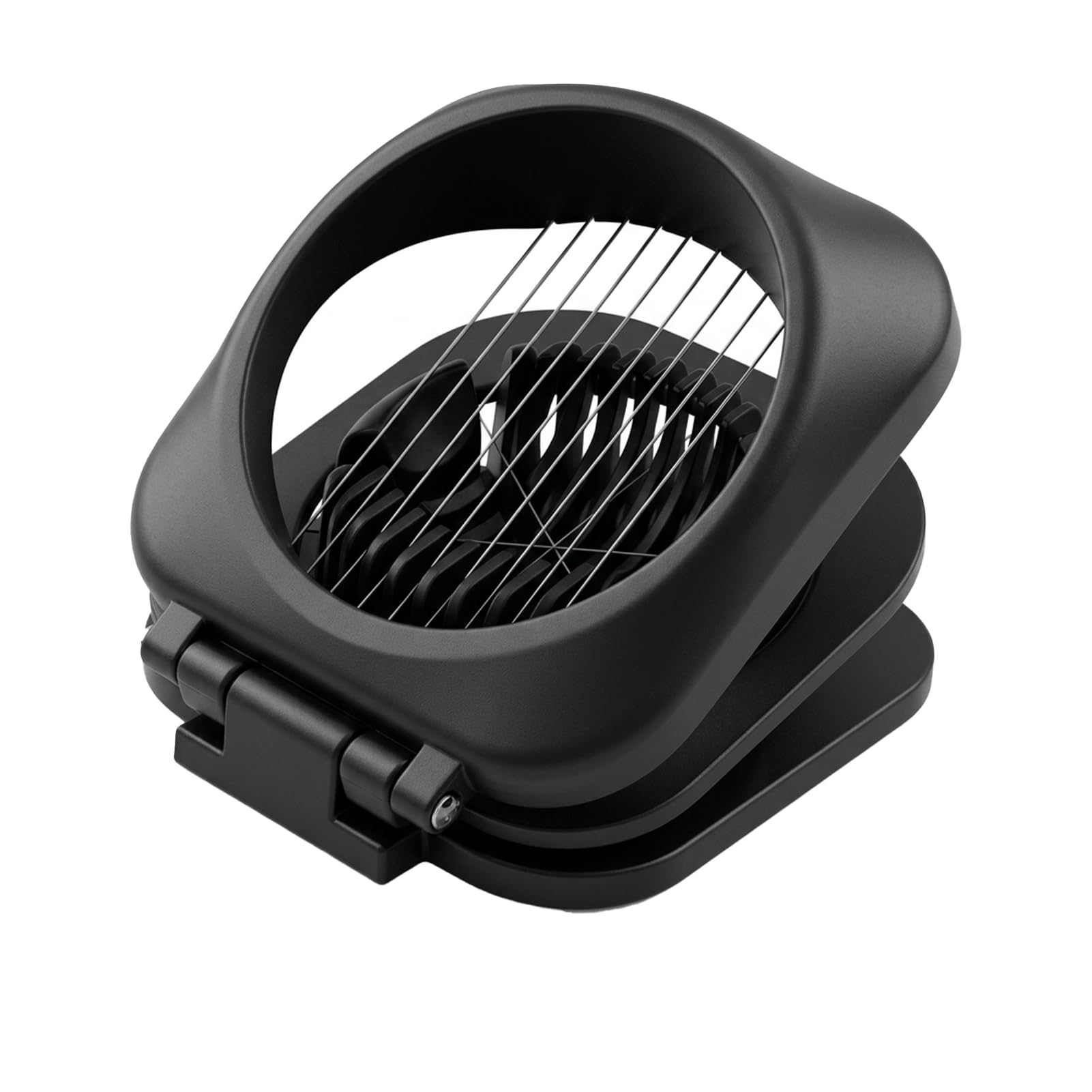 nilic Egg Slicer for Boiled Eggs, Egg Cutter with Heavy Duty 304 Stainless Steel and Aluminium Alloy Multi Functional with Non-Slip Grooves Ideal for Soft Fruits for Kitchen Helper