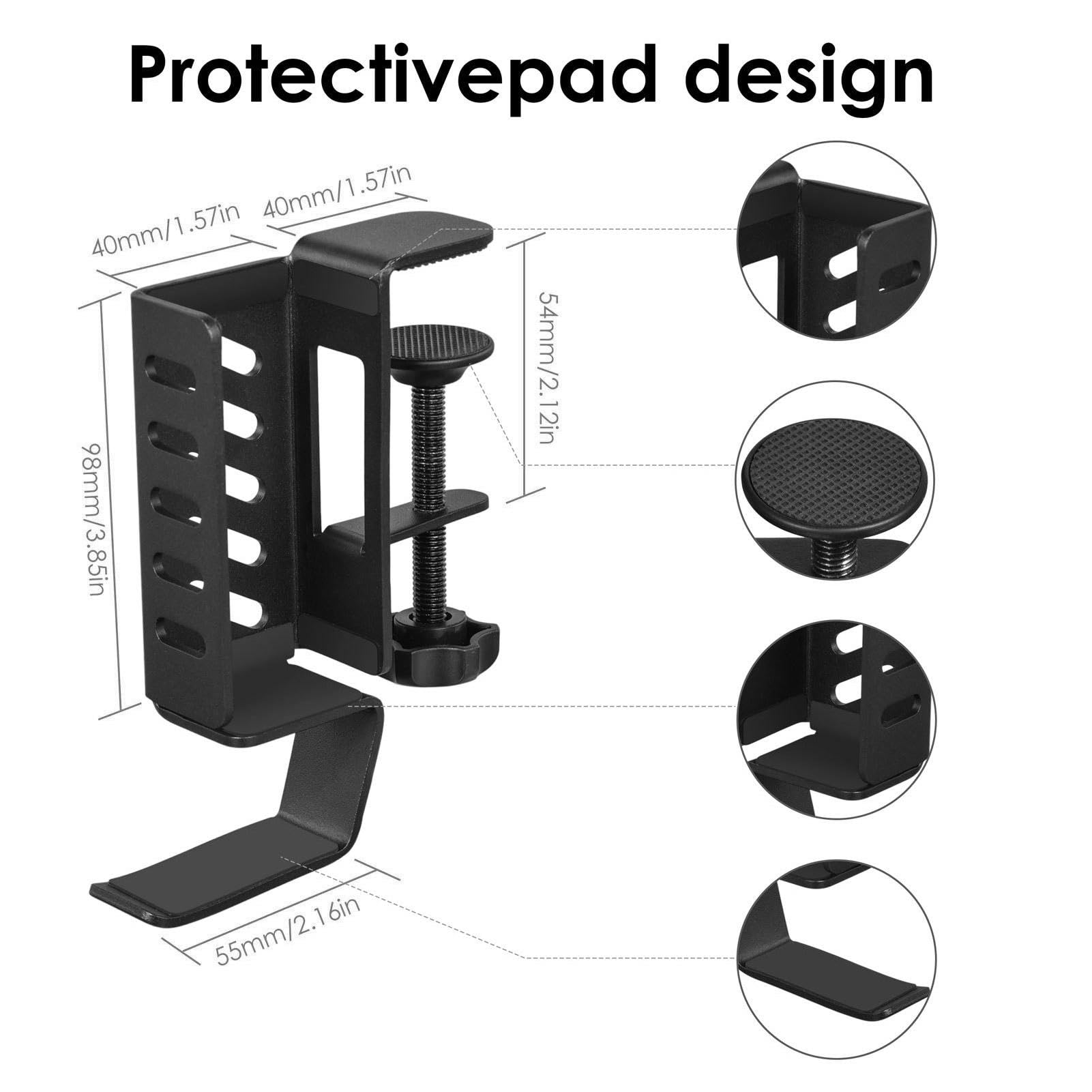 Organizer na laptopa na biurko, regulowany uchwyt na laptopa