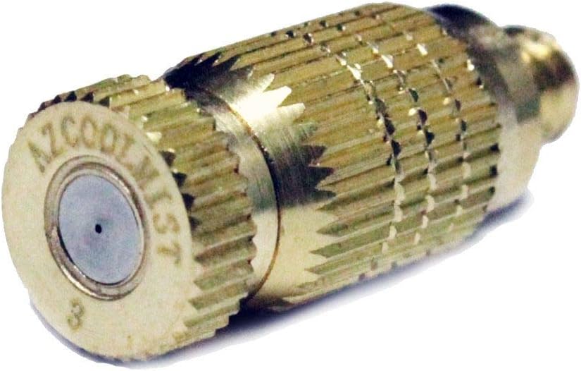 Anti-Drip Brass Misting Nozzle 5pk .008 /.2mm