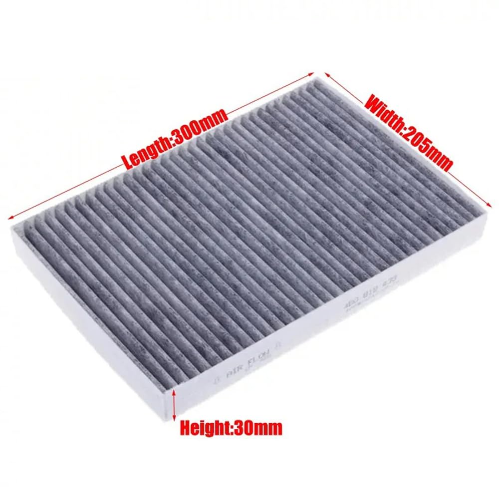 Filtr Powietrza Kabinowego dla Audi A4 A6 Avant Allroad, 2 szt. Filtr powietrza samochodowego Filtr kabinowy 06C133843/4B0819439C