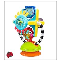 Vista 8 de Sassy Fishy Fascination Station 2-in-1 Suction Cup High Chair Toy, Developmental Tray Toy for Early Learning, Ages 6+ Months