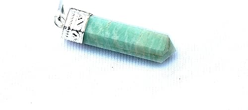 Jet Energized Tiendaite Point Colgante facetado Folleto gratuito Terapia de cristal Bendiciones Limpiaciones Purificación Alegría Autoconfianza La