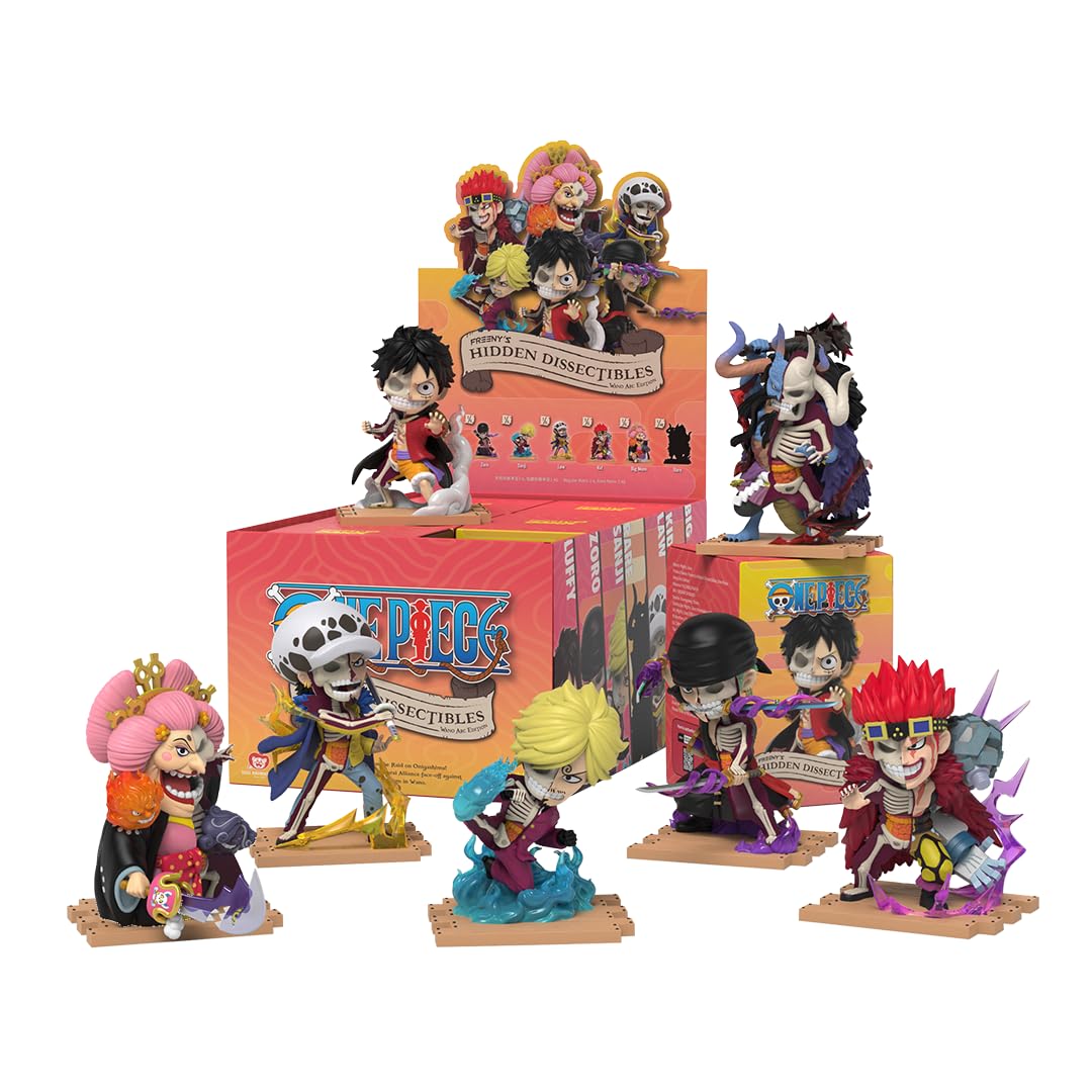 Mighty Jaxx Freeny's Hidden Dissectibles One Piece Series 1 – Blind Box Con Figura Collezionabile XXRAY