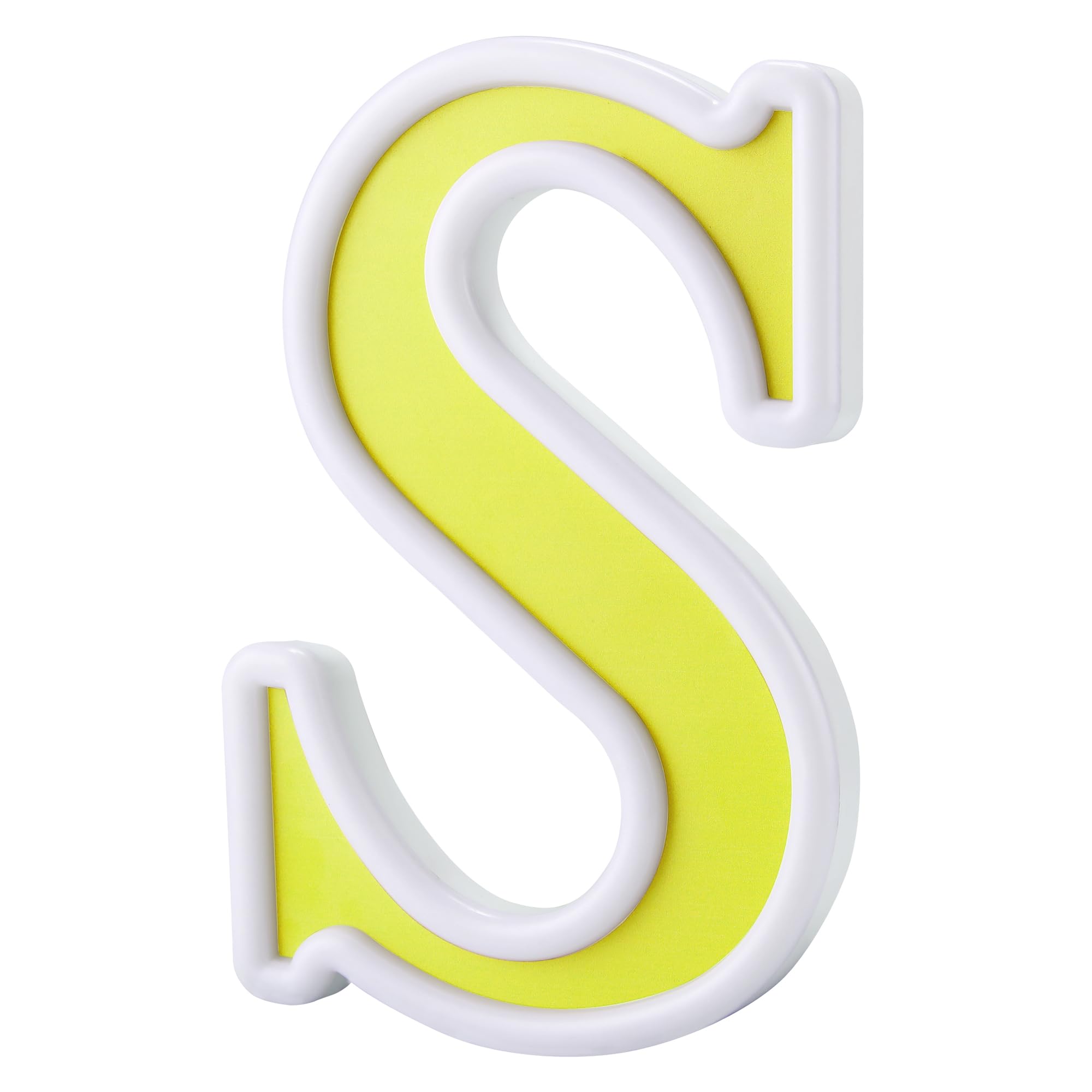 Samapet Light up Letters Letter Lights, Macaron Pastels Colored Letters with Warm White Neon Light for Birthday Bar Party Bedroom Gifts Decoration - USB & Battery Powered - Orange G