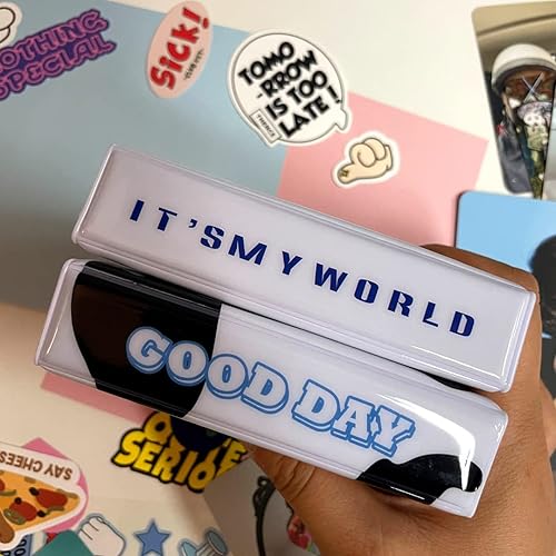 Miniatura 7 de Lindo mini corazón encantador Kpop Collect Book Album 2 unidades - 36 bolsillos cada una. - para tarjeta de fotos, polcos, carpeta K-pop de 3 x 4