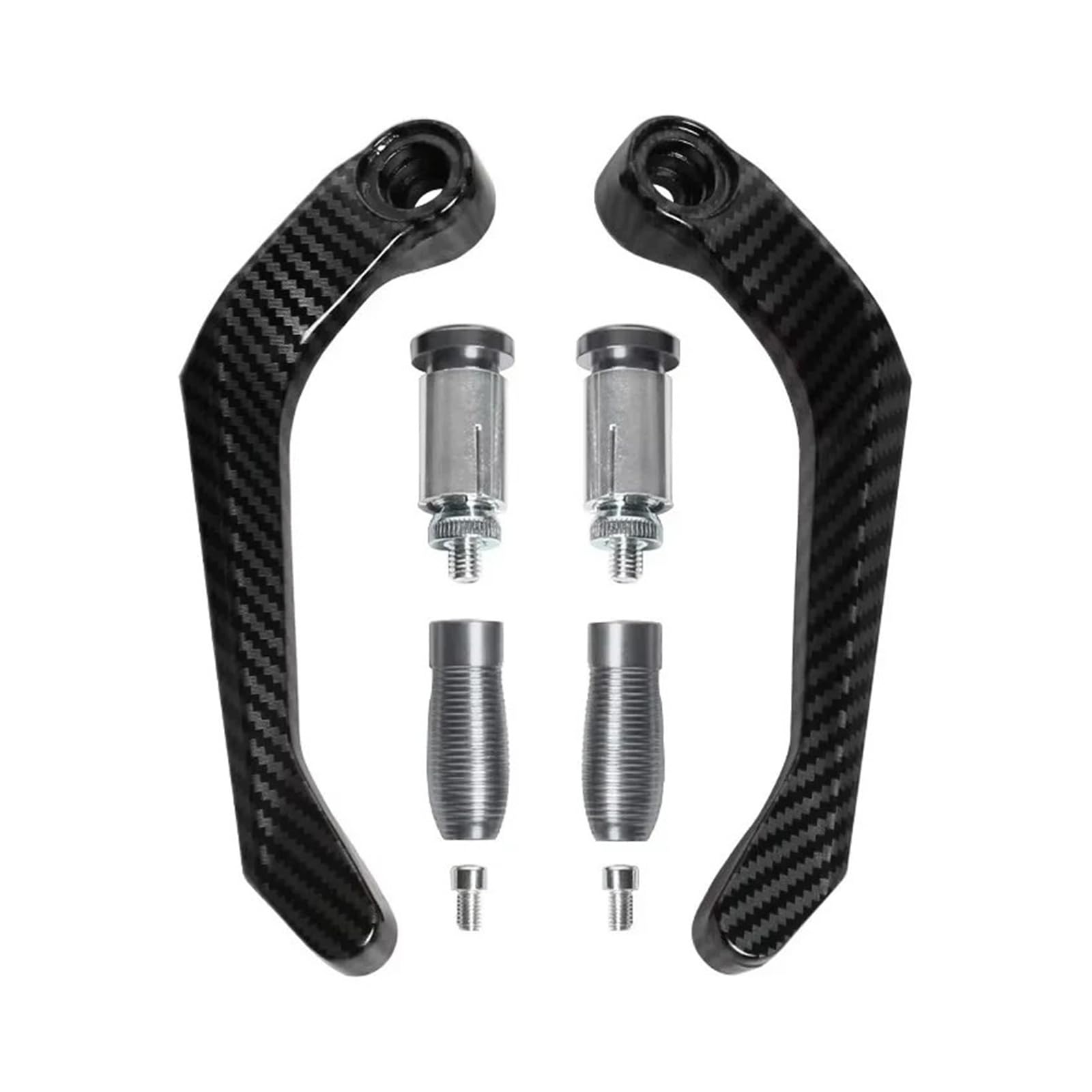 Mreqning Grey Motorcycle Lever Guard Universal Cnc Aluminum Alloy Motorcycle Accessories Handlebar Bow Grips Brake Clutch Levers Modification Protective.