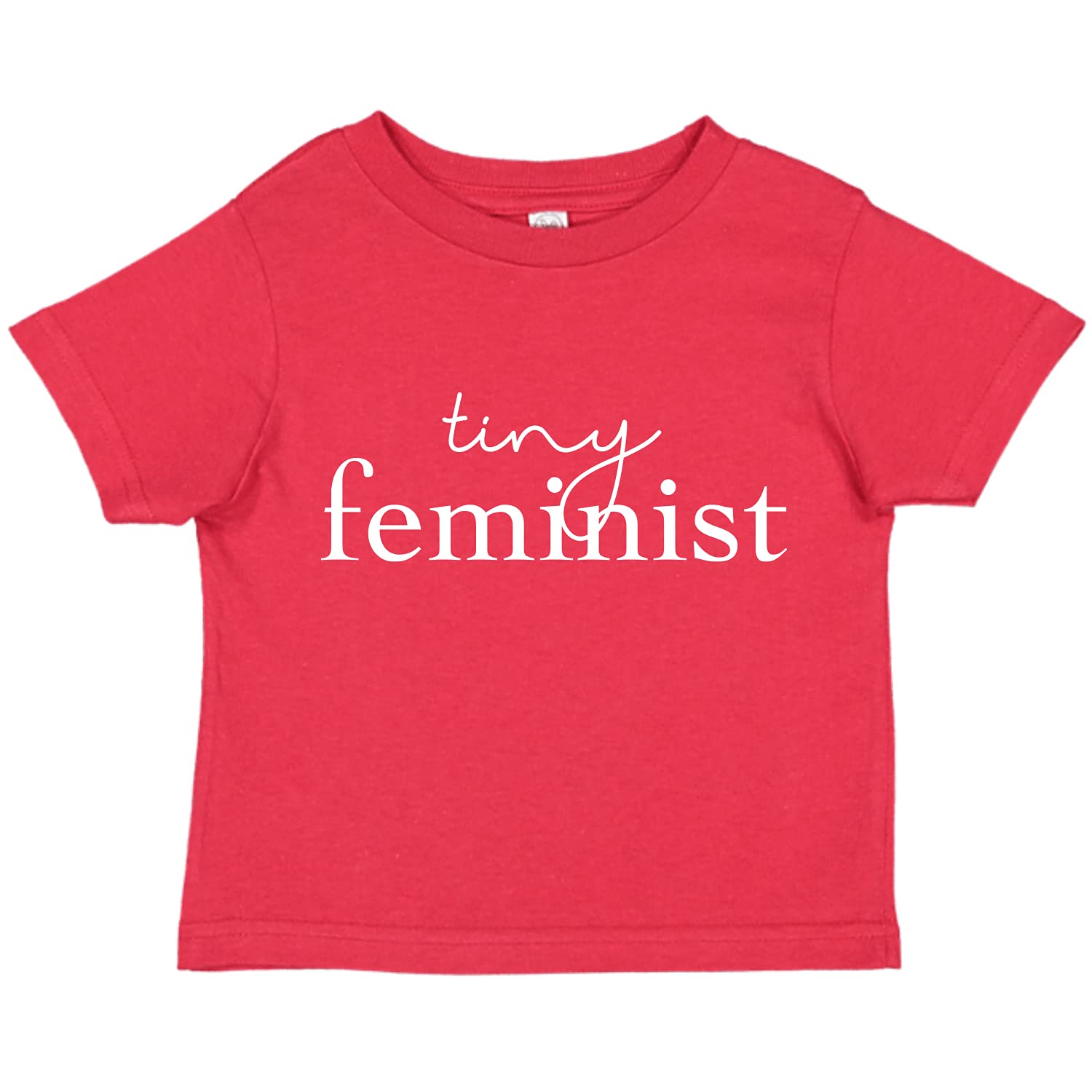 Tiny Feminist Baby Tee Shirt | 100% Cotton Infant & Toddler | Women's Day | Female Rights | Assorted Colors & Sizes (140)