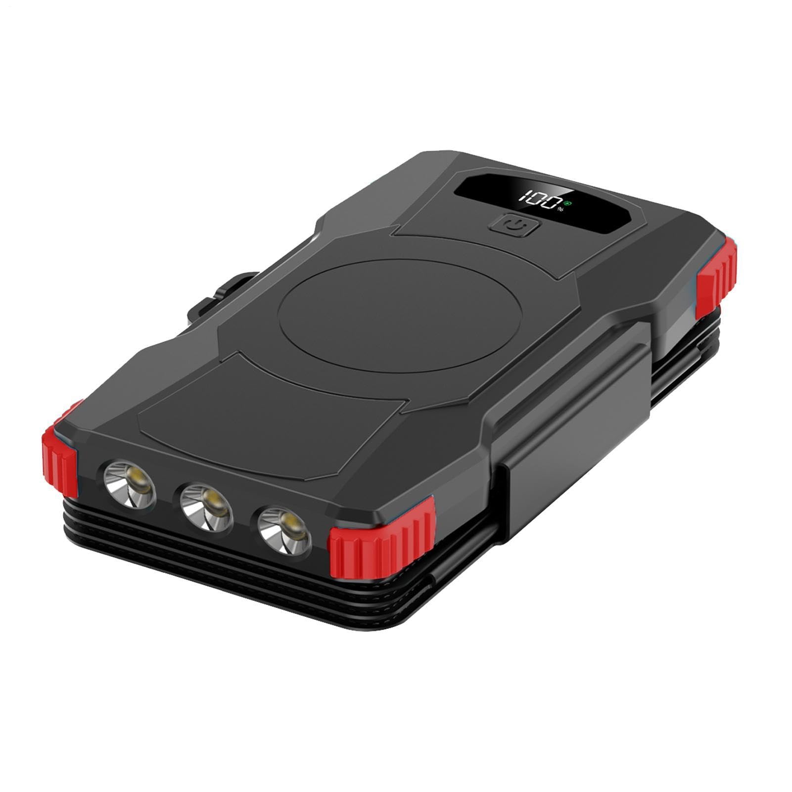 Batteria Esterna Solare Batteria 20000 mAh con Torcia LED