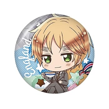 ヘタリア　丸型　缶バッジ8点セット ヘタリア World☆Stars レトロちっく缶バッジ 8個入りBOX