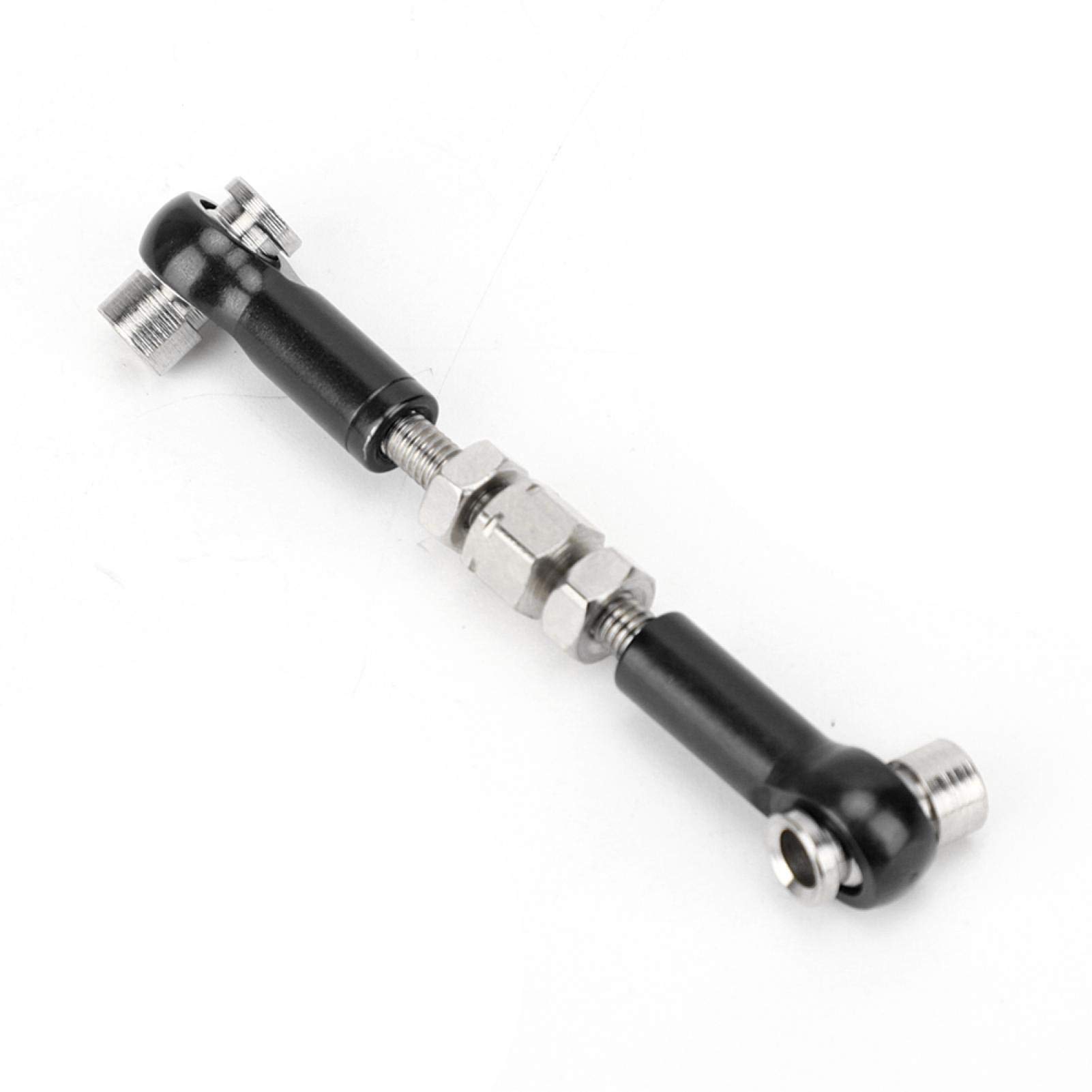 Tiranti Regolabili In Alluminio QUARKZMAN Per Auto RC Crawler 2WD 1/10 - Asta Sterzo E Camber Link (verde) - Set 7 Pezzi