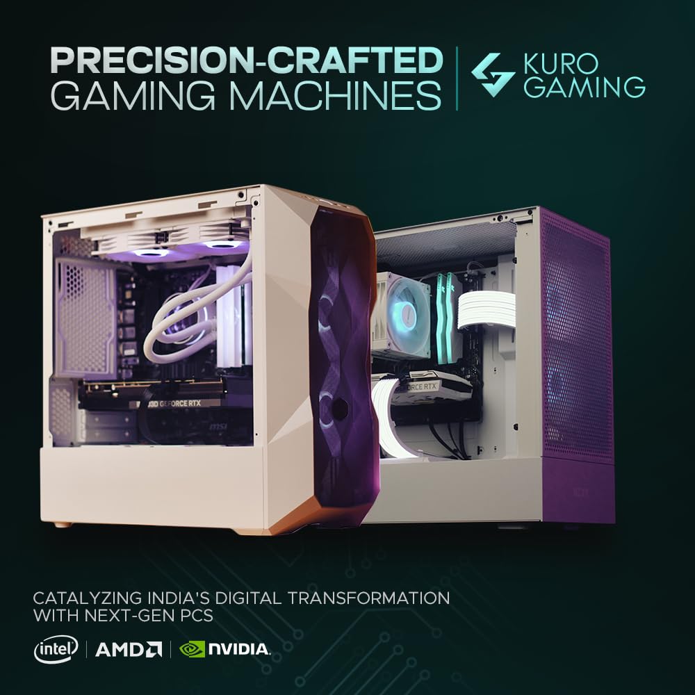 CPU AMD Ryzen 5 8600G, with Cooler Kuro Starter AI PC - Desktop - AMD Ryzen 5 8600G, 16GB DDR5 RAM