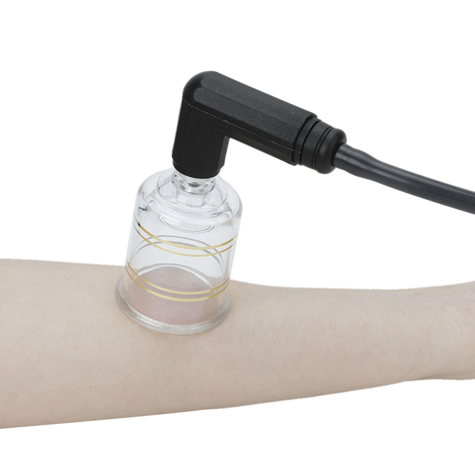 JEOZBM Set di Coppettazione per Agopuntura, Kit di Coppettazione Sottovuoto da 19 Pezzi con Potenti Ventose per Sollievo di Tutto Il Corpo, Terapia di Massaggio