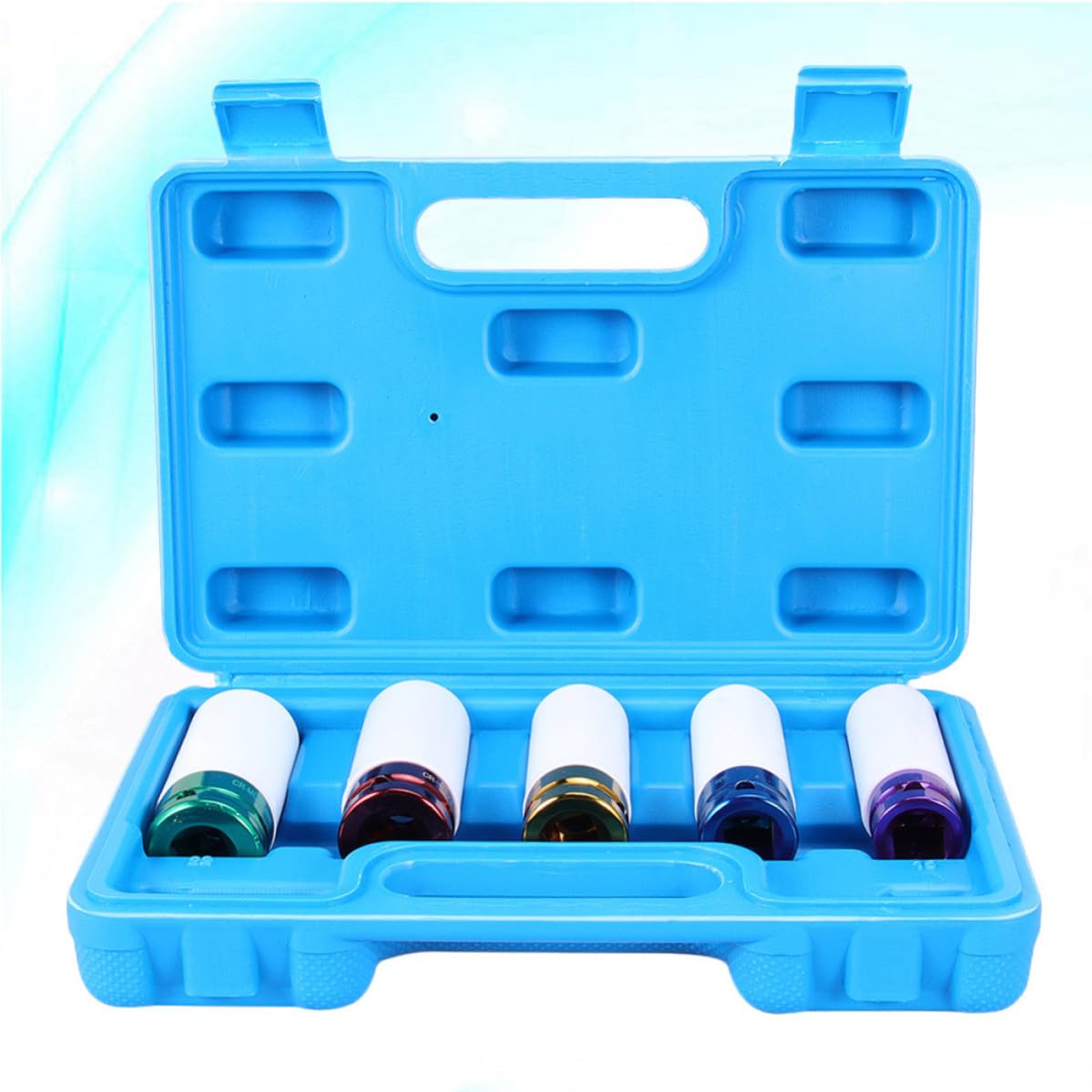 5 Piezas Juego de Vasos Protectores para Tuercas de Rueda 15 17 19