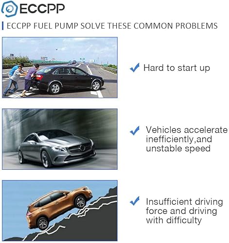 Miniatura 2 de ECCPP E7165M bomba de combustible para motor V8 Dodge de 5.7l 345Cu